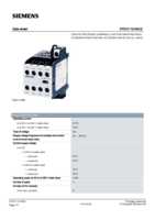 Datasheet for Siemens 3TG10100AC2, EAN: 4011209045026
