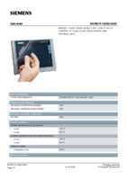 Datenblatt zu Siemens 6AV65741AD004AX0, EAN: 4025515064893