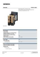Datasheet for Siemens 3TC48170AF4, EAN: 4011209034662