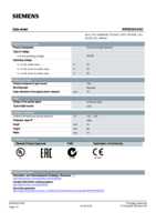 Datasheet for Siemens 8WD53205AC, EAN: 4011209358201
