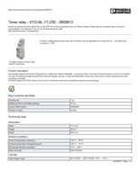 Datasheet for Phoenix Contact 2905813, EAN: 4055626003351