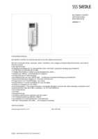 Datenblatt zu Siedle 200042111-00, EAN: 4015739421114