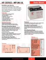 Datenblatt zu Yuasa 48570, EAN: 4040849485701