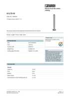 Datasheet for Phoenix Contact 3200234, EAN: 4017918093884