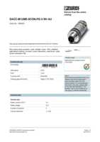 Datasheet for Phoenix Contact 1508352, EAN: 4017918900465