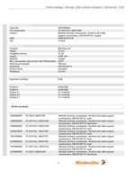 Datasheet for Weidmüller 0270100000, EAN: 4008190105136