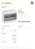 Datenblatt zu Spelsberg 73641201, EAN: 4013902890736