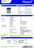 Datenblatt zu Ultracell 46758, EAN: 4040849467585