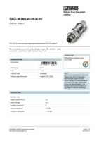 Datasheet for Phoenix Contact 1506914, EAN: 4017918881184