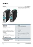 Datasheet for Siemens 3RH19212CA10, EAN: 4011209281356