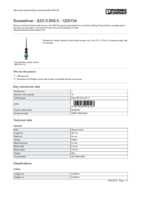 Datasheet for Phoenix Contact 1205134, EAN: 4017918019143