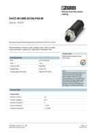 Datasheet for Phoenix Contact 1513334, EAN: 4017918910938