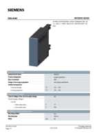 Datasheet for Siemens 3RT29161EH00, EAN: 4011209739994
