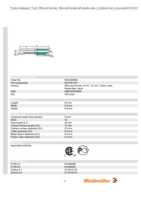 Datenblatt zu Weidmüller 0533500000, EAN: 4008190183905