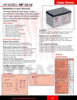 Datenblatt zu Yuasa 48567, EAN: 4040849485671