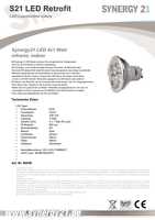 Datasheet for Synergy 21 S21-LED-TOM00017, EAN: 4038816997975