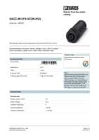 Datenblatt zu Phoenix Contact 1500787, EAN: 4017918610524