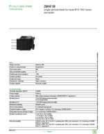 Datasheet for Schneider Electric ZB6E1B, EAN: 3389110775266