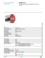 Datenblatt zu Schneider Electric ZB4BA434, EAN: 3389110887587