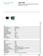 Datenblatt zu Schneider Electric XB6DV3BB, EAN: 3389110764482