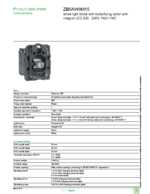 Datenblatt zu Schneider Electric ZB5AW0M15, EAN: 3389110909197