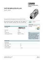 Datasheet for Phoenix Contact 1521261, EAN: 4017918968618