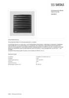 Datasheet for Siedle 200038813-00, EAN: 4015739388134