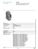 Datenblatt zu Schneider Electric 33108, EAN: 3303430331087