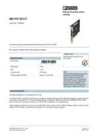 Datasheet for Phoenix Contact 2725260, EAN: 4017918185121