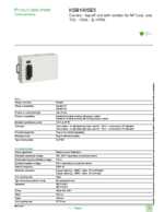 Datasheet for Schneider Electric KSB100SE5, EAN: 3606480005848