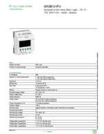 Datasheet for Schneider Electric SR2B121FU, EAN: 3389110547641