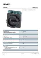 Datasheet for Siemens 3LD25041TL51, EAN: 4011209639065