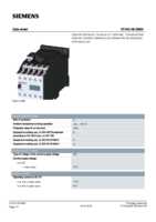 Datasheet for Siemens 3TH43460BB4, EAN: 4011209049154
