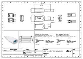 Datasheet for Goobay 66262, EAN: 4040849662621