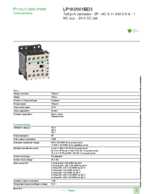 Datasheet for Schneider Electric LP1K0901BD3, EAN: 3389110428506