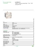 Datenblatt zu Schneider Electric LA1KN113, EAN: 3389110244922