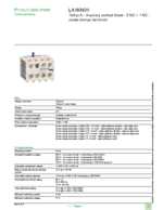Datenblatt zu Schneider Electric LA1KN31, EAN: 3389110500097