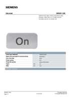 Datasheet for Siemens 3SB29012AB, EAN: 4011209120624
