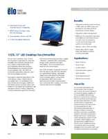 Datenblatt zu Elo Touch Solutions E016808