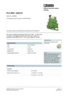 Datasheet for Phoenix Contact 2966184, EAN: 4017918130725