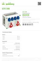 Datasheet for Spelsberg 01049001, EAN: 4013902055074