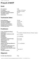 Datenblatt zu Honeywell 3320g-4