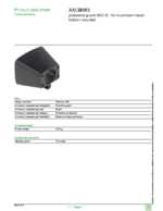 Datasheet for Schneider Electric XACB983, EAN: 3389110665710