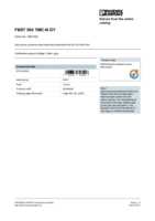 Datasheet for Phoenix Contact 0901028, EAN: 4046356318006