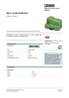 Datasheet for Phoenix Contact 2861593, EAN: 4017918894443