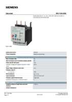 Datenblatt zu Siemens 3RU11364DB0, EAN: 4011209300651