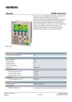 Datasheet for Siemens 6AV66410CA010AX1, EAN: 4025515076599