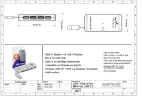 Datasheet for Goobay 68879, EAN: 4040849688799