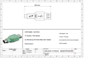 Datasheet for Goobay 68919, EAN: 4040849689192