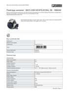 Datasheet for Phoenix Contact 1694240, EAN: 4017918177522